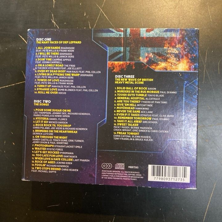 V/A - Many Faces Of Def Leppard 3CD (VG+/VG+)